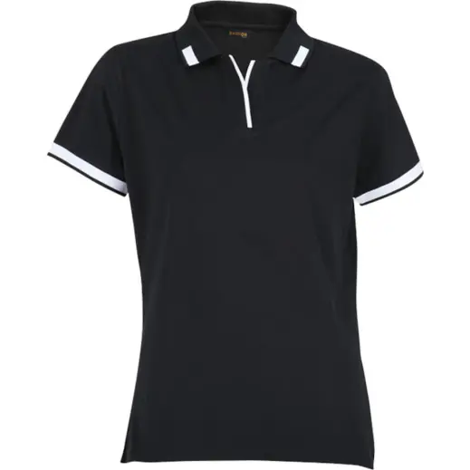 Black White Ladies Matrix Golfer